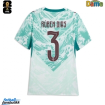 Portugal Ruben Dias #3 Bortedrakt Dame VM 2026 Kortermet